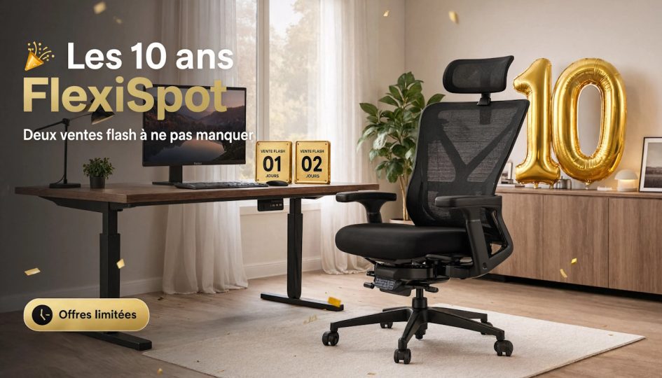 FlexiSpot fête ses 10 ans